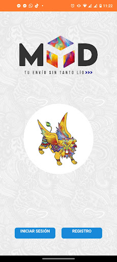 Android application MYD Usuarios screenshort