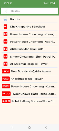 PEOPLES BUS SERVICE Screen 3