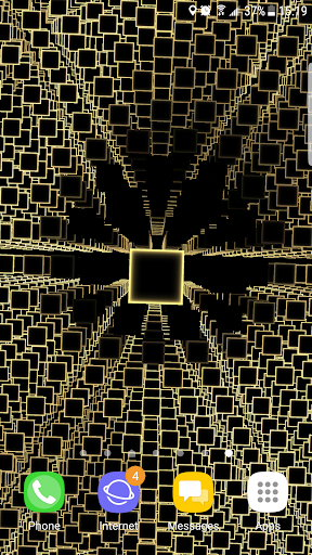 Android application Infinite Square Live Wallpaper screenshort