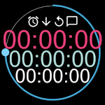 Cover Image of Unduh Stopwatch & Timer Berbicara [Interval Hitung Mundur/Naik] 2.0.3 APK