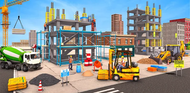 Construction Stickman City