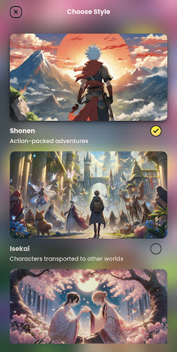 Anime Art Generator - AI Anime Screenshot 1 - AppWisp.com