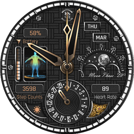 BFF15- Black Analog Health screenshot 17