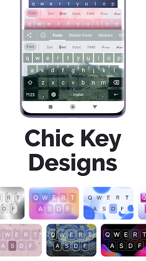 Fonts Art: Cute Keyboard Font screenshot 2