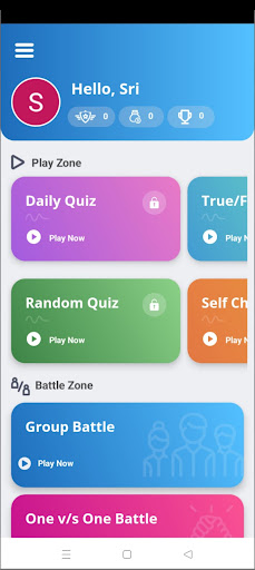 Astro Quiz Master Screen 2