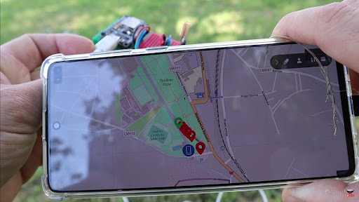 Arduino ESP32 GPS Maps Screen 3