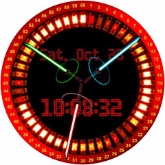 ANIMATED LED SABERS WATCH FACE