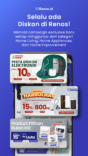 Renos: Dekorasi Furnitur Rumah Screen 2