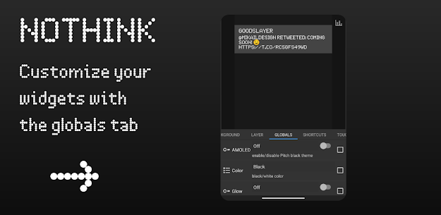 NothinK – bespoke widgets Apk Download 2022* 4