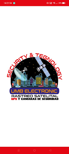 Android application UMB Electronic GPS screenshort