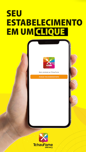 Android application TchauFome Admin screenshort