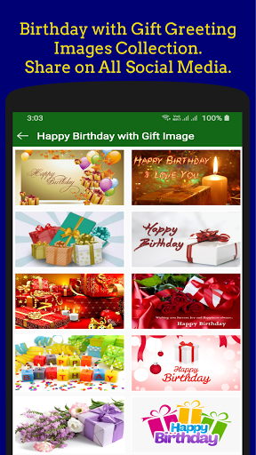 Happy Birthday Wishes Images. Screen 3