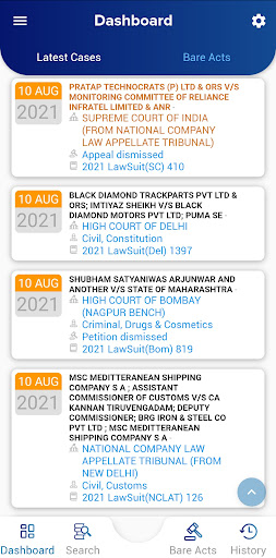 Lawsuit The Unique Case Finder Screen 2