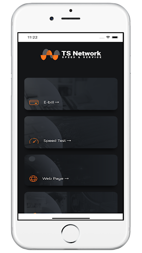 Android application TS Network screenshort