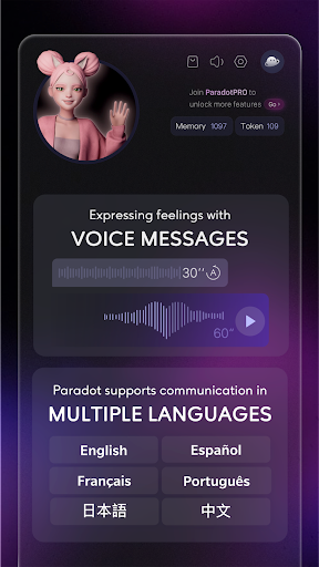 Paradot: Virtual Being to Chat screenshot