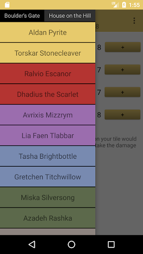 Betrayal Stats Tracker Screen 2