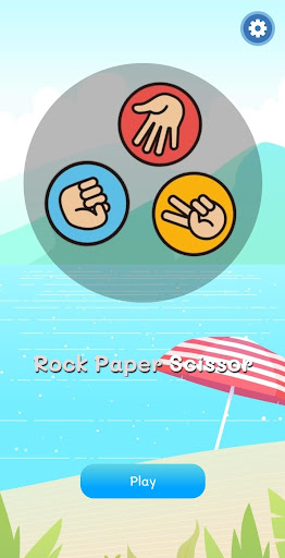 Android application Rock Paper Scissor screenshort