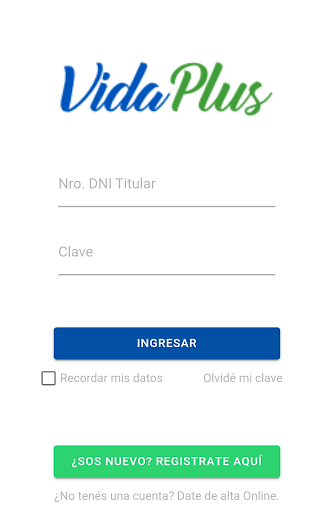 Android application Vidaplus App V+ screenshort