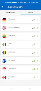 VPN Suíça - Rápido e Seguro