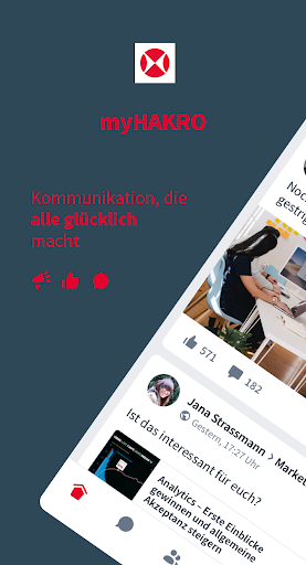 Android application myHAKRO screenshort