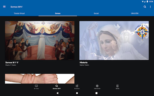 Screenshot of Maria+Vision