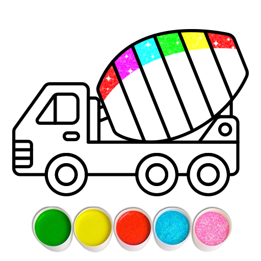 Mixer Truck Coloring for Kids 1.0 Icon