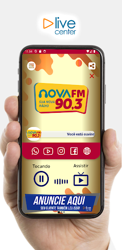 Android application Nova FM 90.3 screenshort