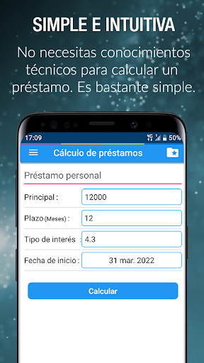 Captura de pantalla de Calculadora de préstamo