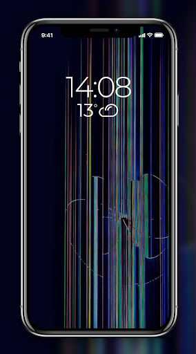 Broken Screen Prank Wallpaper
