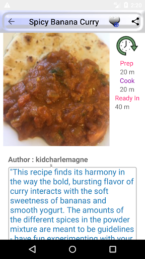 Indian food: India recipe Screen 2