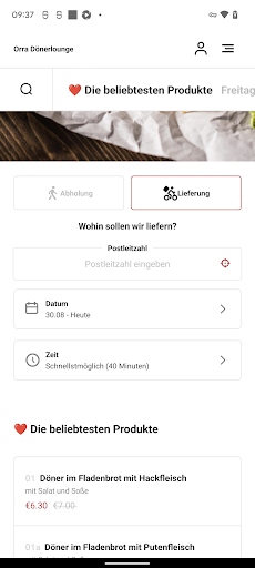 Orra Dönerlounge Screen 3