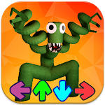 Cover Image of 下载 FNF Rainbow Green Friends Mod  APK
