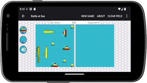 Android application Battle at Sea screenshort
