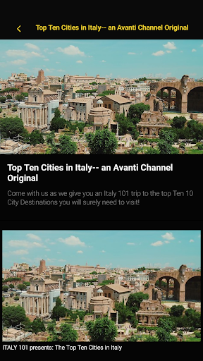 The Avanti Channel Screen 2