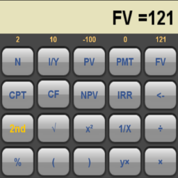 Piktogramos vaizdas („Financial Calculator“)