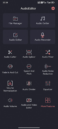 Android application EditBook-AudioEditor screenshort
