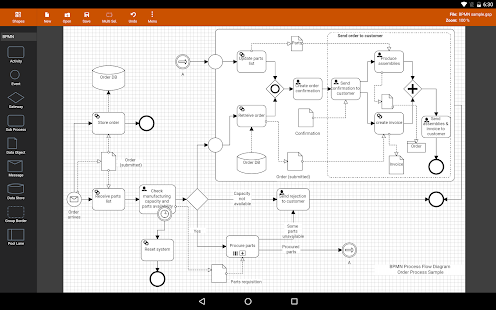 Flowdia Diagrams Ekran görüntüsü