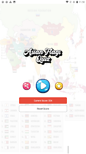 Asian flags: guess quiz