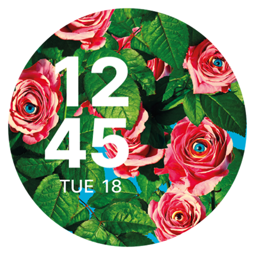 Toilet Paper Flower Watch Face logo
