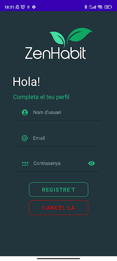 ZenHabit Screen 2