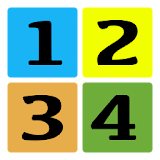 a1234 : Simple number puzzle icon
