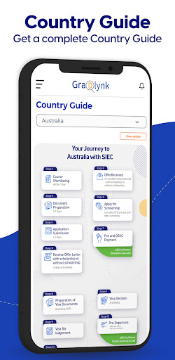 Gradlynk - Study Abroad Screen 3