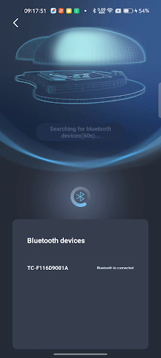 Android application GeecoSmartPillow screenshort