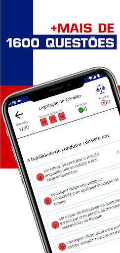 Simulado CNH Amazônas AM Screen 3