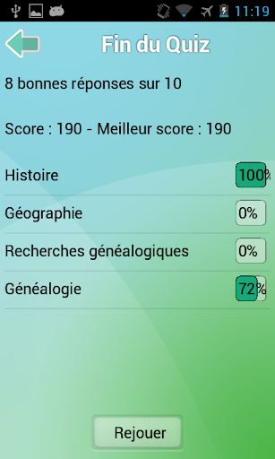 GeneaQuiz, Quiz Généalogique Screen 3
