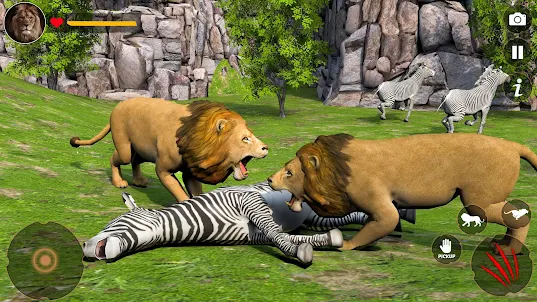 Offline Lion Family Simulator