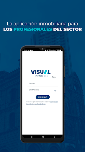Android application Visual Inmueble app screenshort