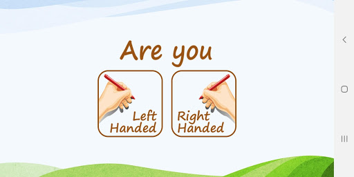 Android application MJ Handwriting Worksheet screenshort