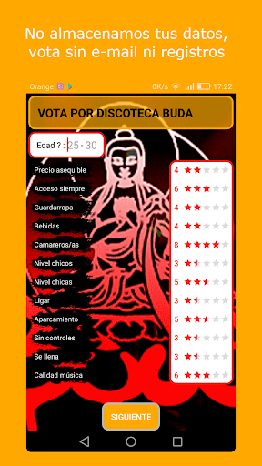 Fiestapp plus Screen 3