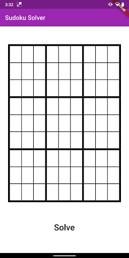 Sudoku Solver Screen 2